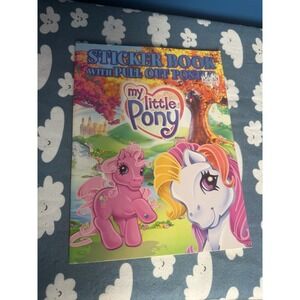 2004 My Little Pony Sticker Book w Pull Out Poster UNUSED All Stickers G3 Hasbro